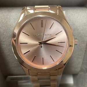 NWT Michael Kors Rose Gold Watch